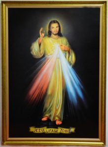 obraz przedstawiający Jezusa Miłosiernego